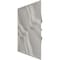 Ekena Millwork 19 5/8in. W x 19 5/8in. H Rogue EnduraWall Decorative 3D Wall Panel Covers 2.67 Sq. Ft. WP20X20RGDST - alternate 3